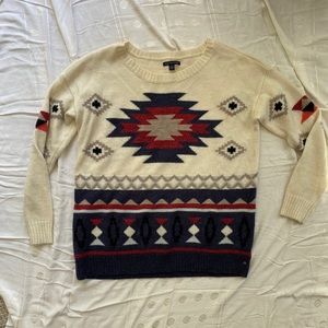 AEO Geometric Sweater